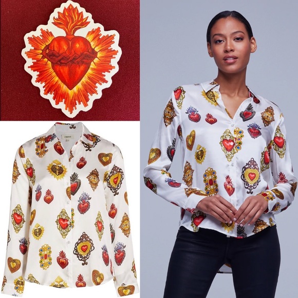 L’AGENCE Sacred🫀Heart Blouse
